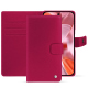 Google Pixel 9 leather wallet case - Rose fluo ( Pantone #ff16b4 ) 