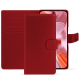 Capa de couro para carteira Google Pixel 9 - Rouge PU ( Pantone #d50032 )