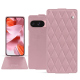 Capa em pele Google Pixel 9 - Rose - Couture ( Nappa - Pantone #efbae1 ) 