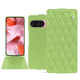 Capa em pele Google Pixel 9 - Vert olive - Couture ( Nappa - Pantone #a7c58e ) 