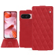 レザーケース Google Pixel 9 - Rouge troupelenc - Couture ( Pantone #AB191A )