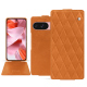 Funda de piel Google Pixel 9 - Mandarine vintage - Couture ( Pantone #d47231 ) 