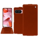 Housse cuir Google Pixel 9 - Orange Veggie ( Pantone #cb6015 ) 