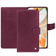 Google Pixel 9 Pro leather wallet case - Prune vintage ( Pantone #612434 ) 