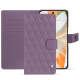 Google Pixel 9 Pro leather wallet case - Lilas - Couture ( Nappa - Pantone #b9a3e3 ) 