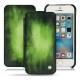 硬质真皮保护套 Apple iPhone SE - Vert Patine