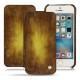 Apple iPhone SE leather case - Doré Patine