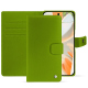 Google Pixel 9 Pro leather wallet case - Vert Veggie ( Pantone #68724d ) 