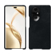 Coque cuir Honor 200 Pro - Dark vintage ( Pantone #050505 ) 
