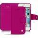 Custodia in pelle Apple iPhone SE - Rose fluo