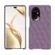 Capa em pele Honor 200 Pro - Lilas - Couture ( Nappa - Pantone #b9a3e3 ) 