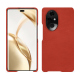 Honor 200 Pro leather cover - Arange clouquié ( Pantone #D33108 )