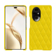 Lederschutzhülle Honor 200 Pro - Jaune fluo - Couture ( Pantone #c9ff57 ) 