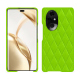 Honor 200 Pro leather cover - Vert fluo - Couture ( Pantone #00ab5f ) 