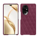Honor 200 Pro leather cover - Prune vintage - Couture ( Pantone #612434 ) 