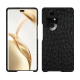 Lederschutzhülle Honor 200 Pro - Autruche nero ( Noir / Black) 