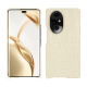 Lederschutzhülle Honor 200 Pro - Crocodile milk ( Pantone #d6d2c4 ) 