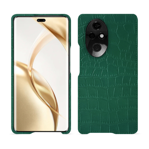 Honor 200 Pro Guscio protettivo premium | NoreveCrocodile pino ( Pantone #173F35 ) 