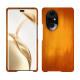 Honor 200 Pro leather cover - Orange Patine