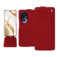 Housse cuir Honor 200 Pro - Rouge ( Nappa - Pantone #d50032 ) 