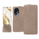 Housse cuir Honor 200 Pro - Taupe vintage ( Pantone #bda790 ) 