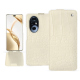 Honor 200 Pro leather case - Crocodile milk ( Pantone #d6d2c4 ) 