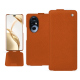 Capa em pele Honor 200 Pro - Orange vibrant ( Pantone #e36b39 ) 