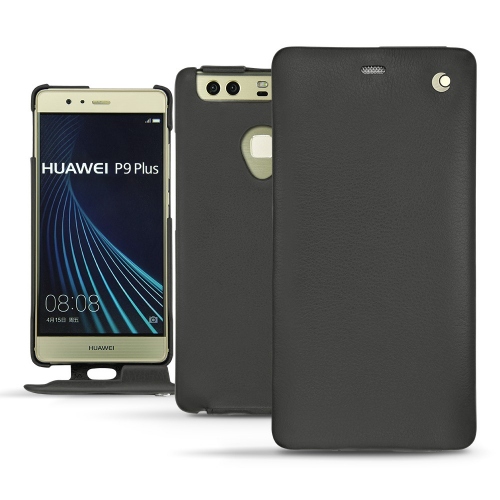 硬质真皮保护套 Huawei P9 Plus - Noir ( Nappa - Black ) 