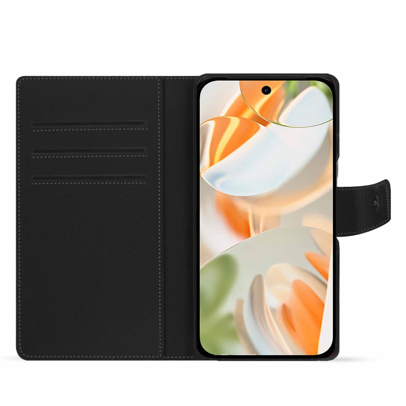 Étui portefeuille cuir Google Pixel 9 Pro