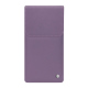 Samsung Galaxy Z Fold6 フラップ付レザーポーチ - Lilas ( Nappa - Pantone #b9a3e3 ) 