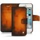 Funda de piel Apple iPhone SE - Fauve Patine