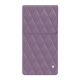 Custodia in pelle con patta Samsung Galaxy Z Fold6 - Lilas - Couture ( Nappa - Pantone #b9a3e3 ) 