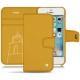 Capa em pele Apple iPhone SE - Jaune soulèu