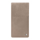 Pochette cuir avec rabat Samsung Galaxy Z Fold6 - Taupe vintage ( Pantone #bda790 ) 