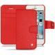 가죽 커버 Apple iPhone SE - Tomate ( Pantone 187C ) 