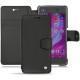 Lederschutzhülle Sony Xperia X - Noir ( Nappa - Black ) 