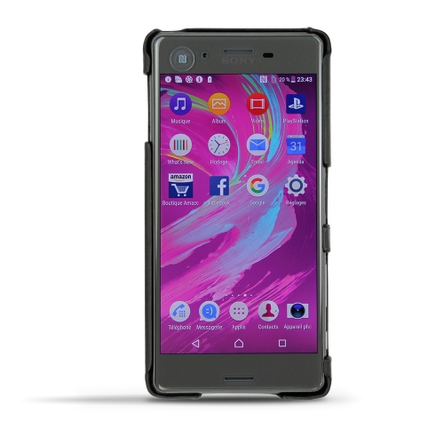 Lederschutzhülle Sony Xperia X