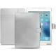 Housse cuir Apple iPad Pro 9.7" - Platinium ( Bologna Hi Gloss Metallic - Pantone 877C ) 