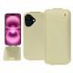 Apple iPhone 16 Plus leather case - Beige ( Nappa - Pantone #ceb888 ) 