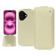 Capa em pele Apple iPhone 16 Plus - Ivoire ( Pantone #d6d6c6 ) 