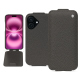 Capa em pele Apple iPhone 16 Plus - Anthracite ( Pantone #41403c ) 
