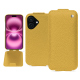 Funda de piel Apple iPhone 16 Plus - Mimosa ( Pantone #b39437 ) 