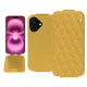 Custodia in pelle Apple iPhone 16 Plus - Mimosa - Couture ( Pantone #b39437 ) 