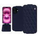 Funda de piel Apple iPhone 16 Plus - Cobalt - Couture ( Pantone #2b253f ) 