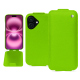 Funda de piel Apple iPhone 16 Plus - Vert fluo ( Pantone #00ab5f ) 
