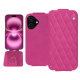 Lederschutzhülle Apple iPhone 16 Plus - Rose BB - Couture ( Pantone #DB599F )