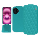 Funda de piel Apple iPhone 16 Plus - Bleu fluo - Couture