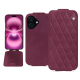 가죽 커버 Apple iPhone 16 Plus - Prune vintage - Couture ( Pantone #612434 ) 