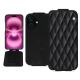 Capa em pele Apple iPhone 16 Plus - Onyx - Couture ( Noir / Black ) 