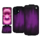 Custodia in pelle Apple iPhone 16 Plus - Violet Patine